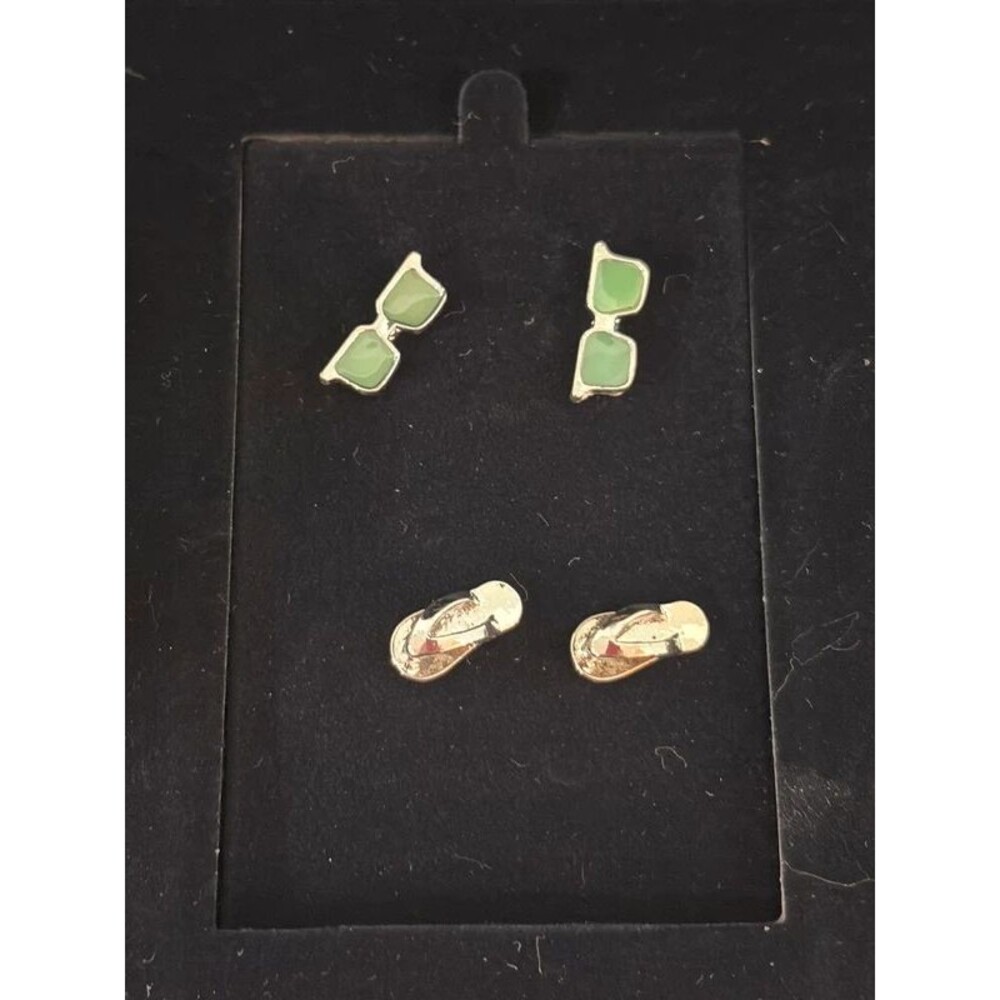 Bella & Rose 4pc Teal Watch & Jewelry Set NIB Flip Flop Bottle Opener - Picture 3 of 5